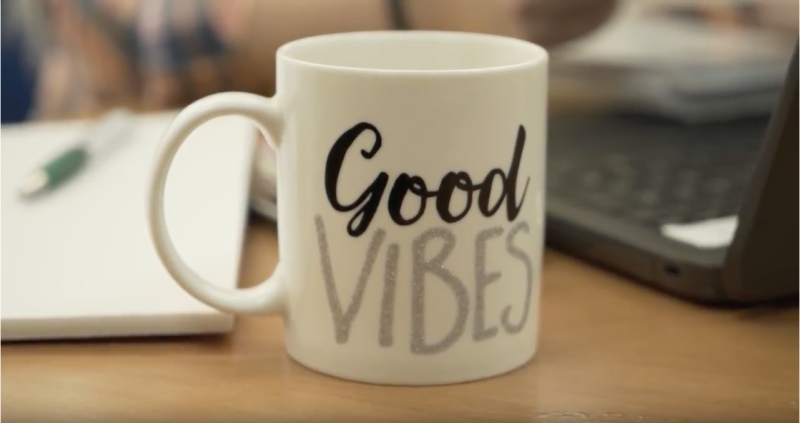 good vibes mug